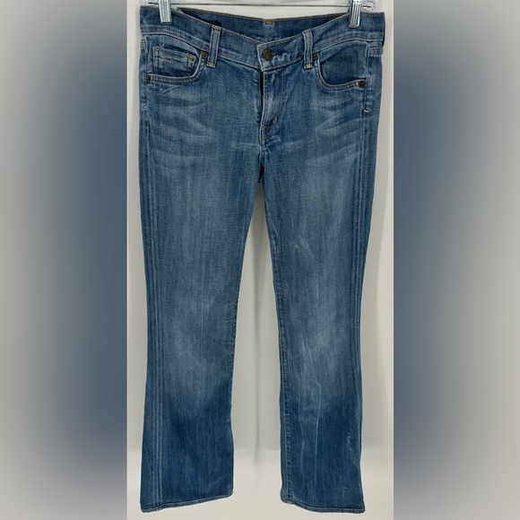 Citizens of Humanity Kelly #001 Stretch Low Waist Bootcut Denim Jeans - Picture 1 of 16